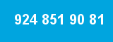 924 851 90 81 924 851 90 81